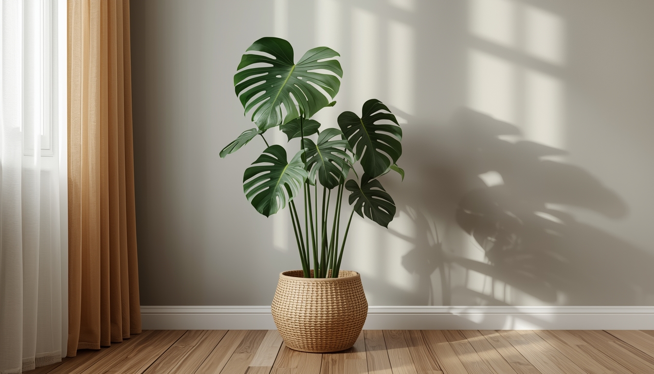 Monstera Deliciosa indoor plant